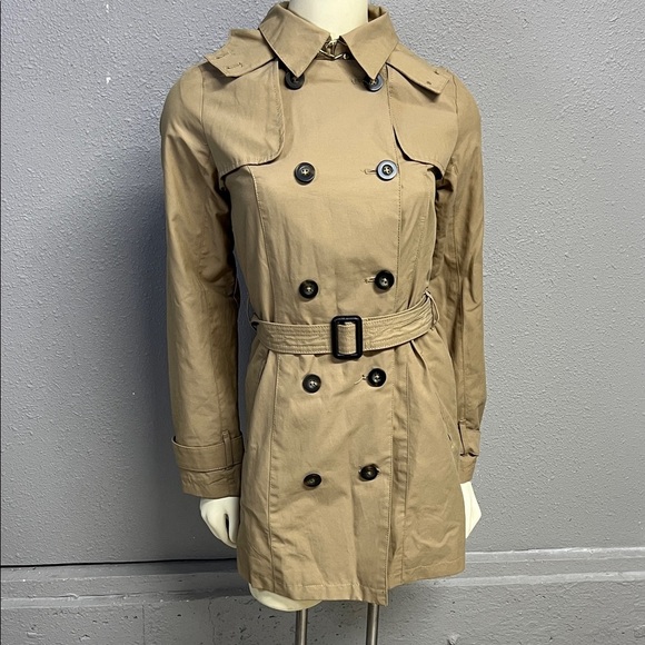 a new day Jackets & Blazers - a new day Women's Beige Trench Coat with Belt